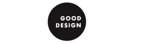 Good Design Award logo honoring outstanding modern product design