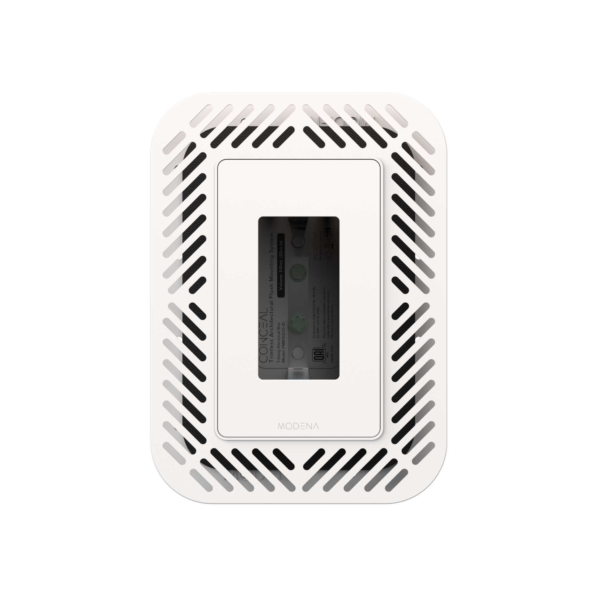1-Gang Decora with Foam Gasket